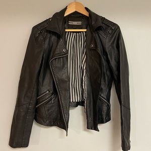 Dynamite size L leather jacket